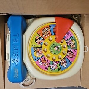 1978 Mattel Pull cord toys vintage